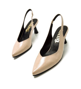 Mustang Ninette Beige High Heels