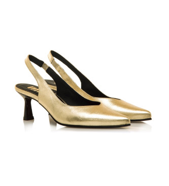 Mustang Zapatos de tacn Ninette dorado