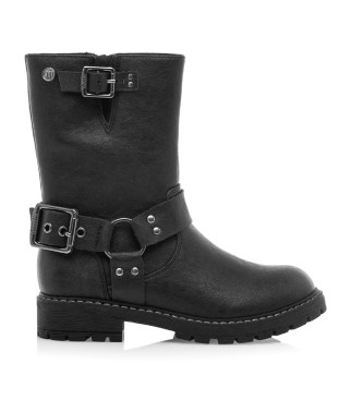 Mustang Kids Alaska Stiefelette Schwarz