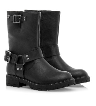 Mustang Kids Alaska Stiefelette Schwarz