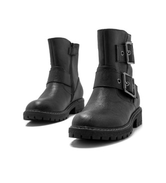 Mustang Kids Alaska Stiefelette Schwarz