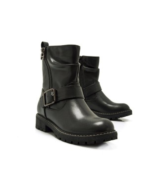 Mustang Kids Alaska Ankle Boots Black