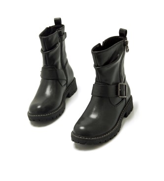 Mustang Kids Botines Alaska Negro