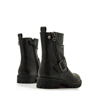 Mustang Kids Alaska Ankle Boots Black