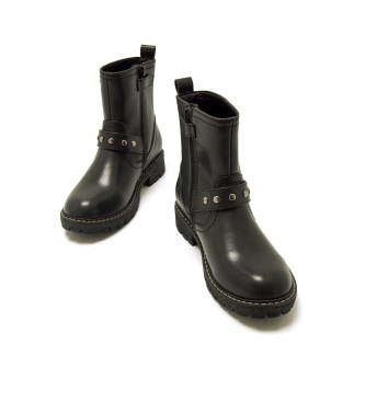 Mustang Kids Alaska Ankle Boots Black