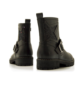 Mustang Kids Alaska Ankle Boots Black