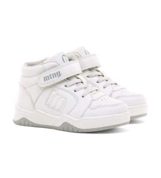 Mustang Kids Pope witte sportschoenen