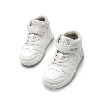 Mustang Kids Pope witte sportschoenen