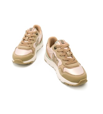 Mustang Kids Kompakte Turnschuhe in Beige