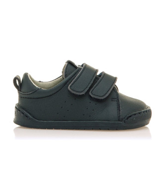 Mustang Kids Zapatillas de piel Free Baby marino