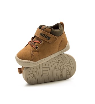 MTNG Kids Trainers Free castanho