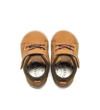 MTNG Kids Trainers Free castanho