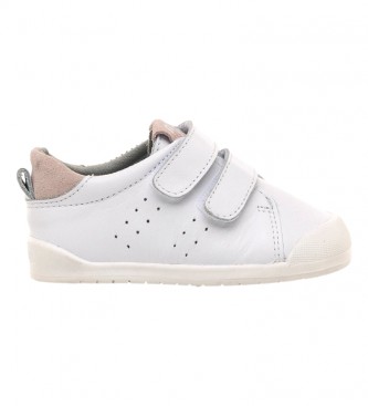 Mustang Kids Free Leather Sneakers white