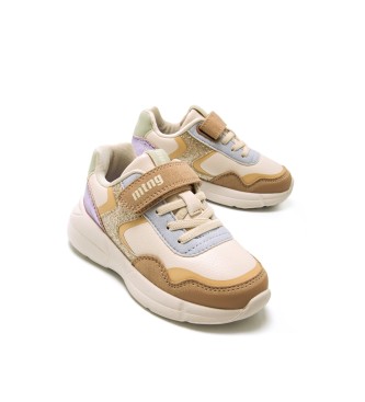 Mustang Kids Turnschuhe Evo Beige