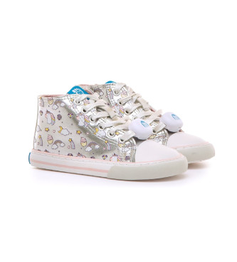 MTNG Kids Zapatillas Free plateado
