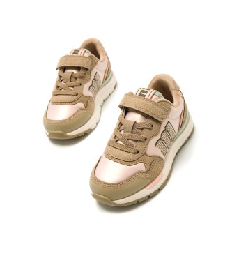 Mustang Kids Kompakte Turnschuhe in Beige