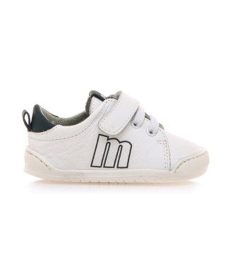 Mustang Kids Sport Free Leather Sneakers White