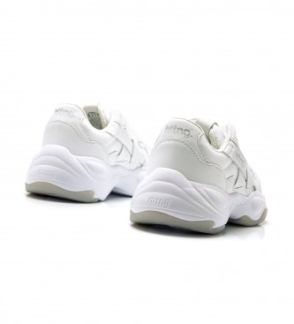 Mustang Kids Witte Mare trainers -Voethoogte 4,5cm