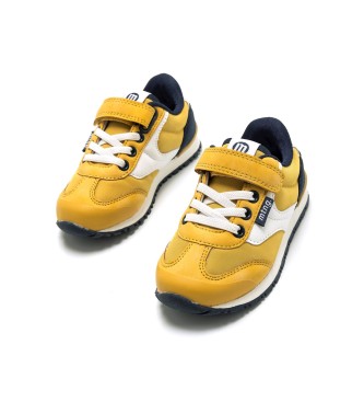 Mustang Kids Trainers Mint yellow