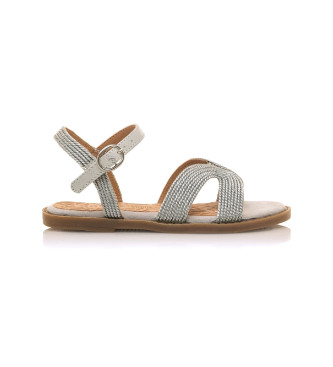 Mustang Kids Silver Maria Sandals
