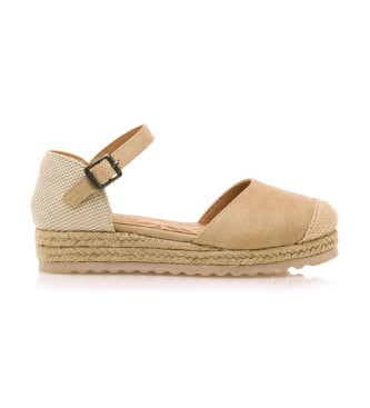 Mustang Kids Beige pad-sandaler