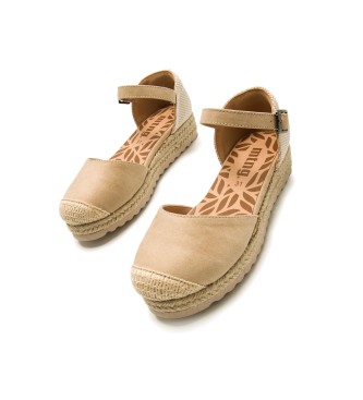 Mustang Kids Beige pad-sandaler