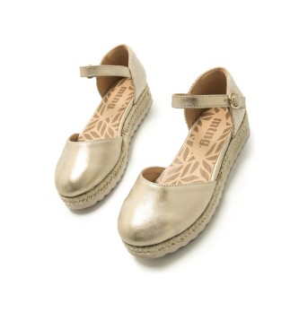 Mustang Kids Gyllene Pad-sandaler
