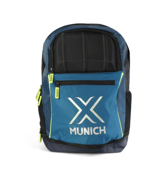 Munich Podstawowy plecak czarny, niebieski