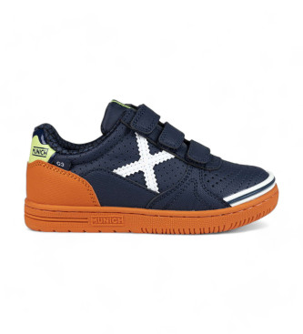 Munich Sapatos G-3 Kid Profit Velcro marinho