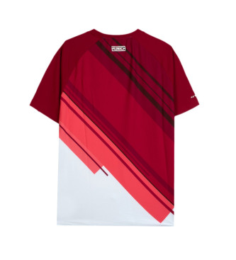 Munich Camiseta Stripes rojo