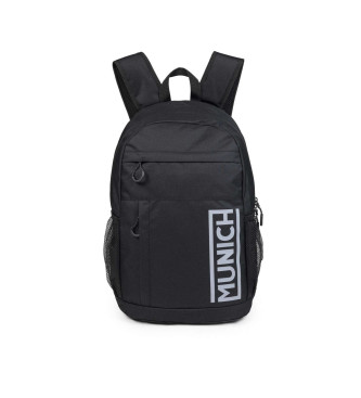 Munich Gym Sports Slim Rucksack schwarz