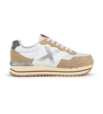 Munich Zapatillas Dash Sky blanco, beige 