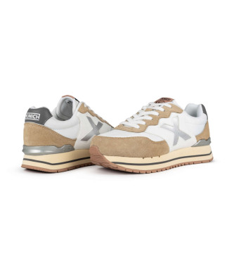 Munich Zapatillas Dash Sky blanco, beige 