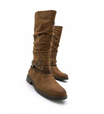 Mustang Brown Persea boots