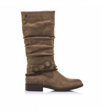 Mustang Bottes taupe Persea
