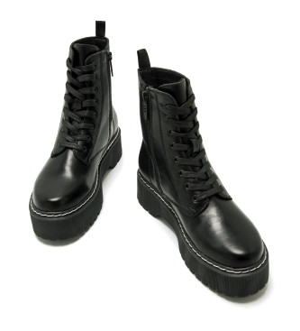 Mustang Botines 54146 negro