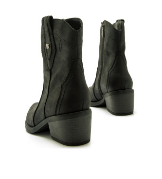 Mustang Botines 59845 negro