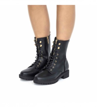 Mustang Black Campa ankle boots