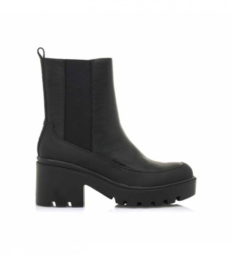 Mustang New Track ankle boots black - Heel height 7.5cm