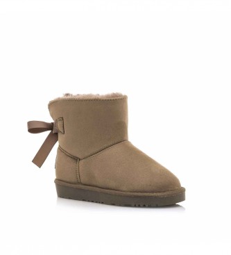 Mustang Kids Sky taupe ankle boots