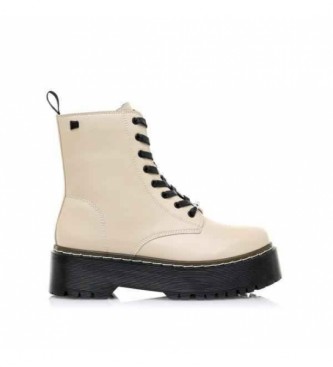 Mustang Storm High Ankle Boots beige