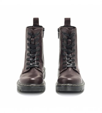 mustang botas granates