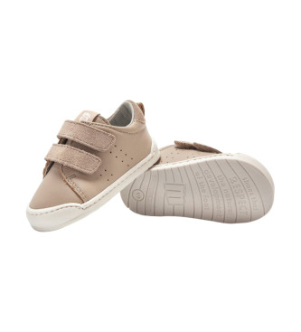 Mustang Kids Free Lder Sneakers brun