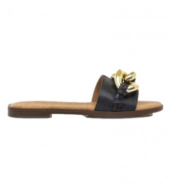 Mustang Maria leather sandals black