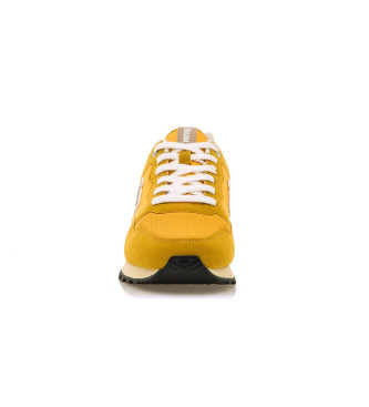 Mustang Chaussures Joggo Track jaune