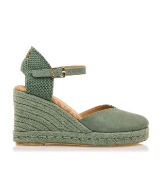 Mustang Louisa green sandals 