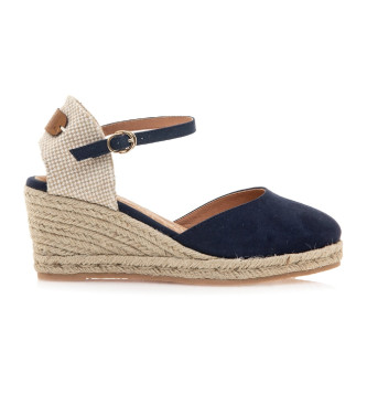 MTNG Sandale Austen Wedge Navy