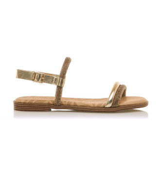 Mustang Maria sandals gold