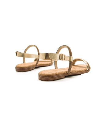 Mustang Maria sandals gold