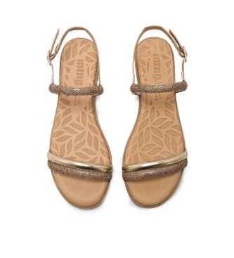 Mustang Maria sandals gold